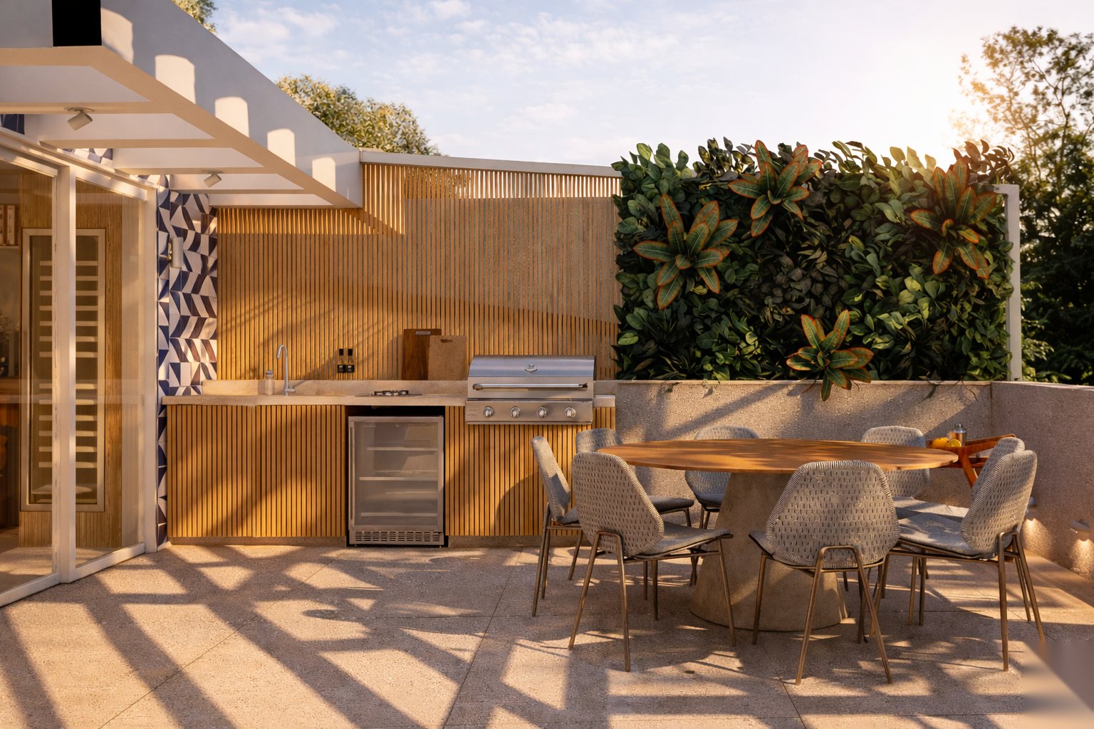 Terraço gourmet